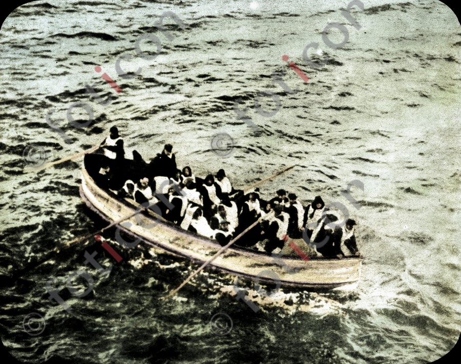 Rettungsboot der RMS Titanic | Lifeboat of the RMS Titanic - Foto simon-titanic-196-052-fb.jpg | foticon.de - Bilddatenbank für Motive aus Geschichte und Kultur